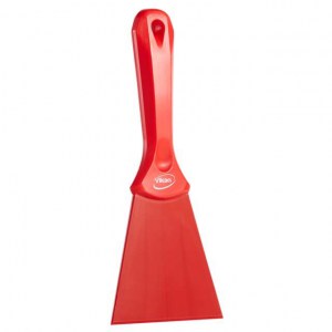 Vikan 40134 Nylon Hand Scraper 100 mm Red
